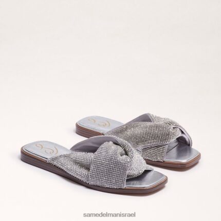 נשים הַנעָלָה Sam Edelman סנדל מגלשה issie כסף 4XL22X466