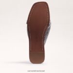 נשים הַנעָלָה Sam Edelman סנדל מגלשה issie כסף 4XL22X466 - Image 6