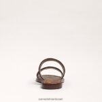 נשים הַנעָלָה Sam Edelman סנדל מגלשות חגיגי קפה 4XL22X253 - Image 5