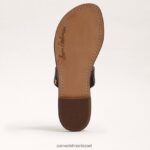 נשים הַנעָלָה Sam Edelman סנדל מגלשות חגיגי קפה 4XL22X253 - Image 6