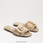 נשים הַנעָלָה Sam Edelman סנדל מגלשת במבי טִבעִי 4XL22X67
