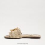 נשים הַנעָלָה Sam Edelman סנדל מגלשת במבי טִבעִי 4XL22X67 - Image 4