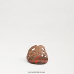 נשים הַנעָלָה Sam Edelman סנדל מגלשת מפרץ cuoio 4XL22X19 - Image 3