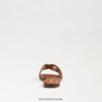 נשים הַנעָלָה Sam Edelman סנדל מגלשת מפרץ cuoio 4XL22X19 - Image 5