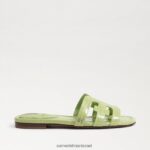 נשים הַנעָלָה Sam Edelman סנדל מגלשת מפרץ אגס קיץ 4XL22X10 - Image 2