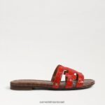 נשים הַנעָלָה Sam Edelman סנדל מגלשת מפרץ אדום טרקוטה 4XL22X23 - Image 2