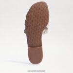 נשים הַנעָלָה Sam Edelman סנדל מגלשת מפרץ זהב מותך 4XL22X15 - Image 6