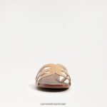 נשים הַנעָלָה Sam Edelman סנדל מגלשת מפרץ פטנט שקדים 4XL22X20 - Image 3