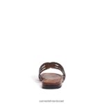 נשים הַנעָלָה Sam Edelman סנדל מגלשת מפרץ פטנט שחור 4XL22X21 - Image 5