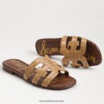 נשים הַנעָלָה Sam Edelman סנדל מגלשת מפרץ שיזוף בוף 4XL22X18 - Image 7