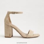 נשים הַנעָלָה Sam Edelman סנדל עקב בלוק דניאלה טִבעִי 4XL22X297 - Image 2