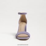 נשים הַנעָלָה Sam Edelman סנדל עקב בלוק דניאלה איריס סגול 4XL22X307 - Image 3