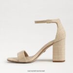 נשים הַנעָלָה Sam Edelman סנדל עקב בלוק דניאלה טִבעִי 4XL22X297 - Image 4