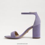 נשים הַנעָלָה Sam Edelman סנדל עקב בלוק דניאלה איריס סגול 4XL22X307 - Image 4