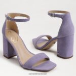 נשים הַנעָלָה Sam Edelman סנדל עקב בלוק דניאלה איריס סגול 4XL22X307 - Image 7