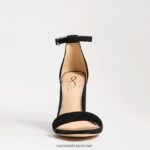 נשים הַנעָלָה Sam Edelman סנדל עקב בלוק יארו זמש שחור 4XL22X338 - Image 3