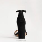 נשים הַנעָלָה Sam Edelman סנדל עקב בלוק יארו זמש שחור 4XL22X338 - Image 5