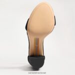 נשים הַנעָלָה Sam Edelman סנדל עקב בלוק יארו זמש שחור 4XL22X338 - Image 6