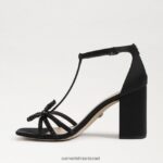 נשים הַנעָלָה Sam Edelman סנדל עקב דוני בלוק שָׁחוֹר 4XL22X691 - Image 4