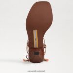 נשים הַנעָלָה Sam Edelman סנדל עקב חתולים עם רצועות של dacie אוּכָּף 4XL22X620 - Image 6