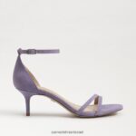 נשים הַנעָלָה Sam Edelman סנדל עקב פיוני חתלתול זמש איריס סגול 4XL22X505 - Image 2
