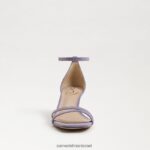 נשים הַנעָלָה Sam Edelman סנדל עקב פיוני חתלתול זמש איריס סגול 4XL22X505 - Image 3