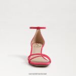נשים הַנעָלָה Sam Edelman סנדל עקב פיוני חתלתול זמש אולטרה פוקסיה 4XL22X507 - Image 3
