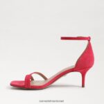 נשים הַנעָלָה Sam Edelman סנדל עקב פיוני חתלתול זמש אולטרה פוקסיה 4XL22X507 - Image 4