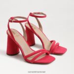 נשים הַנעָלָה Sam Edelman סנדל עקב קיה בלוק אולטרה פוקסיה 4XL22X122
