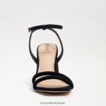 נשים הַנעָלָה Sam Edelman סנדל עקב קיה בלוק שָׁחוֹר 4XL22X117 - Image 3