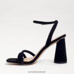 נשים הַנעָלָה Sam Edelman סנדל עקב קיה בלוק שָׁחוֹר 4XL22X117 - Image 4