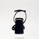 נשים הַנעָלָה Sam Edelman סנדל עקב קיה בלוק שָׁחוֹר 4XL22X117 - Image 5