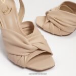 נשים הַנעָלָה Sam Edelman סנדל עקב רצועות של לנורה עור חול קיץ 4XL22X867 - Image 7
