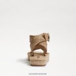 נשים הַנעָלָה Sam Edelman סנדל פלטפורמה של דקוטה טִבעִי 4XL22X582 - Image 5
