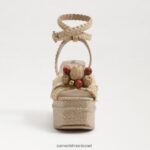 נשים הַנעָלָה Sam Edelman סנדל פלטפורמה של טייט קליפת ביצה 4XL22X689 - Image 3