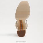 נשים הַנעָלָה Sam Edelman סנדל פלטפורמה של kayna מולטי רפיה טבעית 4XL22X510 - Image 6