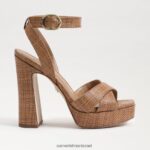 נשים הַנעָלָה Sam Edelman סנדל פלטפורמה של kayna cuoio 4XL22X512 - Image 2