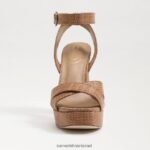 נשים הַנעָלָה Sam Edelman סנדל פלטפורמה של kayna cuoio 4XL22X512 - Image 3