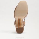 נשים הַנעָלָה Sam Edelman סנדל פלטפורמה של kayna cuoio 4XL22X512 - Image 6