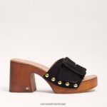 נשים הַנעָלָה Sam Edelman סנדל פלטפורמה של marcia זמש שחור 4XL22X60 - Image 2