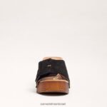 נשים הַנעָלָה Sam Edelman סנדל פלטפורמה של marcia זמש שחור 4XL22X60 - Image 3