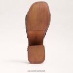 נשים הַנעָלָה Sam Edelman סנדל פלטפורמה של marcia זמש שחור 4XL22X60 - Image 6