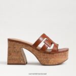 נשים הַנעָלָה Sam Edelman סנדל פלטפורמת dev אוּכָּף 4XL22X546 - Image 2