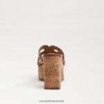 נשים הַנעָלָה Sam Edelman סנדל פלטפורמת dev אוּכָּף 4XL22X546 - Image 5