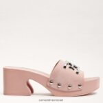 נשים הַנעָלָה Sam Edelman סנדל פרנצ'ינה ורוד חיוור 4XL22X522 - Image 2