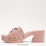 נשים הַנעָלָה Sam Edelman סנדל פרנצ'ינה ורוד חיוור 4XL22X522 - Image 4