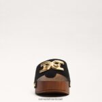 נשים הַנעָלָה Sam Edelman סנדל פרנצ'ינה זמש שחור 4XL22X520 - Image 3