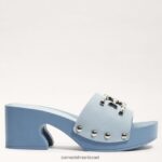 נשים הַנעָלָה Sam Edelman סנדל פרנצ'ינה כחול בהיר 4XL22X521 - Image 2