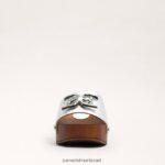 נשים הַנעָלָה Sam Edelman סנדל פרנצ'ינה כסף 4XL22X519 - Image 3
