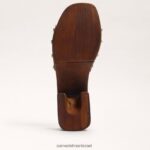 נשים הַנעָלָה Sam Edelman סנדל פרנצ'ינה כסף 4XL22X519 - Image 6